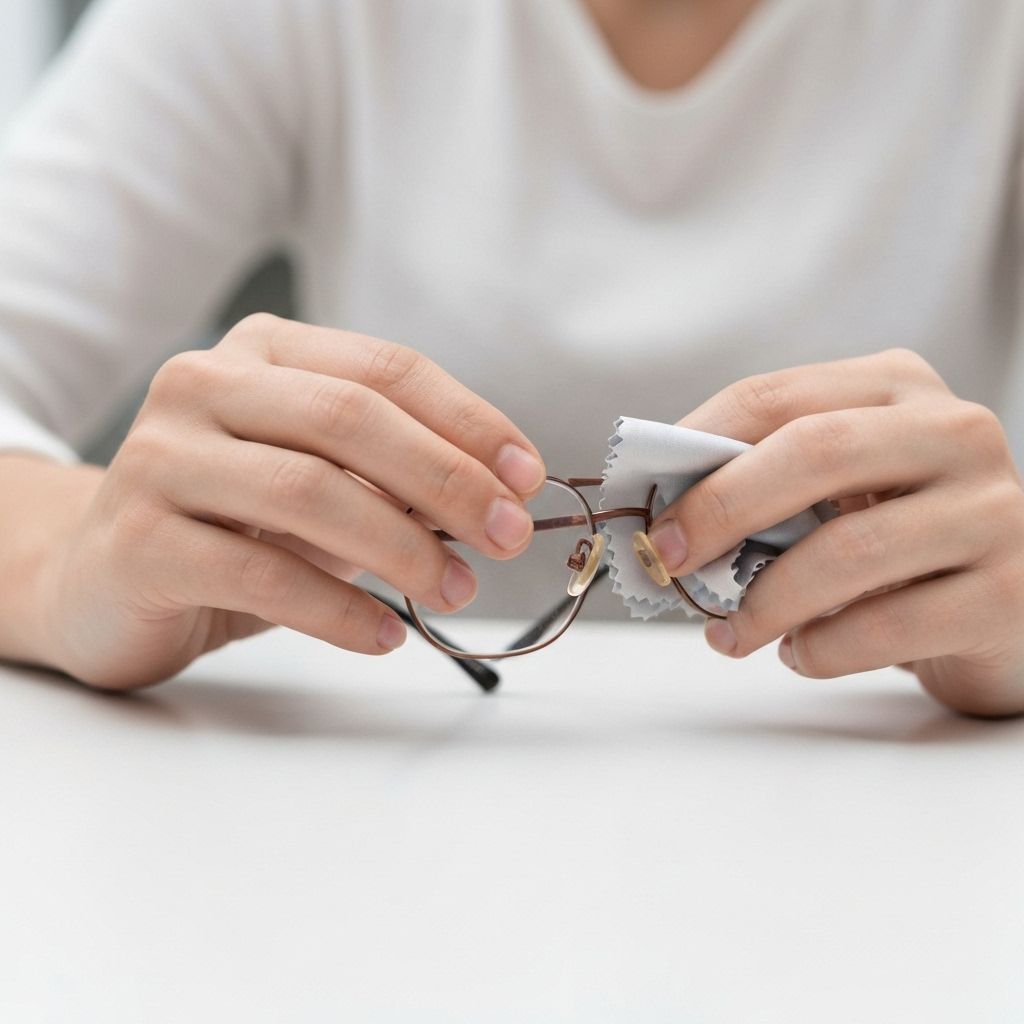 How to Care for Your Eyeglasses: Tips to Keep Your Frames and Lenses Like New